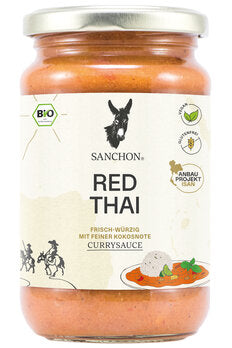 SANCHON Sauce Red Thai Curry 320ml