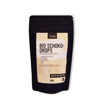 BIOSÜSSE e Schoko Drops Zartbitter 72% Kakao 200g