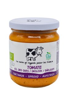 La vache qui regarde passer les trains Aufstrich mit Bärlauch, 180g