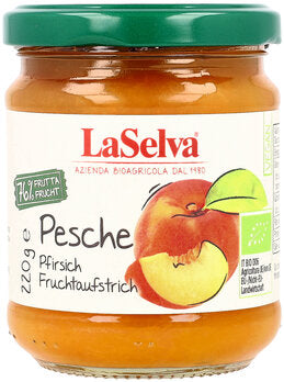LaSelva Pfirsich Fruchtaufstrich, 220g