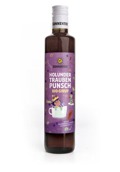 Sonnentor Holunder Trauben Punsch Sirup, 500ml