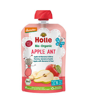 HOLLE Pouchy Apple Ant demeter ab 6. Monat 100g