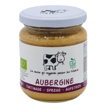 La vache qui regarde passer les trains Aufstrich mit Aubergine, 180g