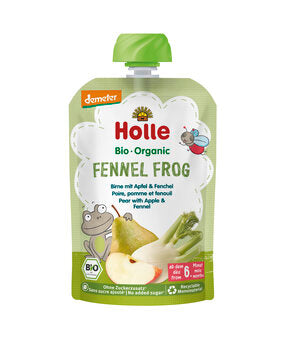 HOLLE Pouchy Fennel Frog demeter ab 6. Monat 100g