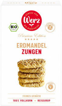 Werz Erdmandel Zungen glutenfrei, 125g