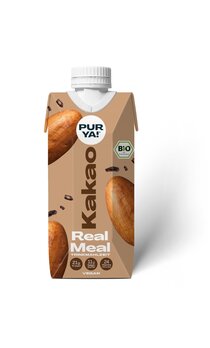DrogerieMarkt24 - DrogerieMarkt24 PUR YA Trinkmahlzeit Real Meal Kakao 500ml - DrogerieMarkt24