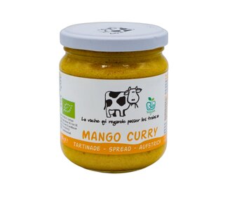 La vache qui regarde passer les trains Aufstrich mit Mango & Curry, 180g