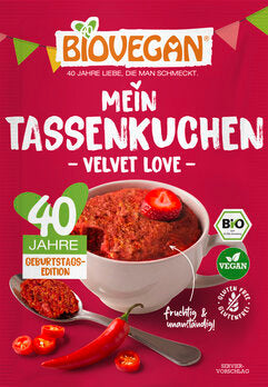 BIOVEGAN Mein Tassenkuchen Velvet Love 55g