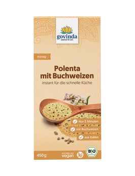 Govinda Polenta mit Buchweizen instant, 450g