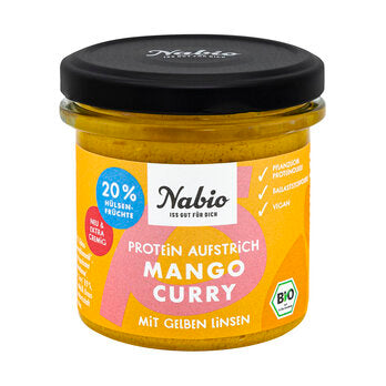 Nabio Proteinaufstrich Mango Curry, 135g