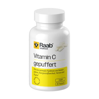 Raab Vitalfood Vitamin C gepuffert Kapseln, 90Stk
