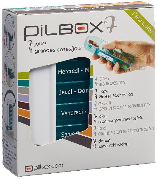 DrogerieMarkt24 - DrogerieMarkt24 PILBOX 7 Medikamentenspender 7 Tage D/F - DrogerieMarkt24