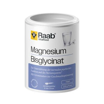 Raab Vitalfood Magnesiumbisglycinat Pulver, 220g