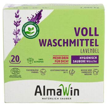 ALMAWIN Vollwaschmittel Lavendel Pulver 1,08kg