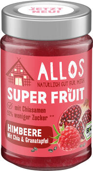 Allos Super Fruit Himbeere Chia Granatapfel, 200g