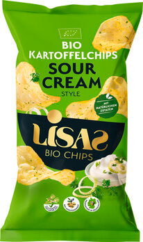 Lisas Chips Kartoffelchips Sour Cream, 125g