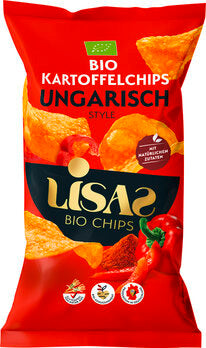 Lisas Chips Kartoffelchips Ungarisch, 125g