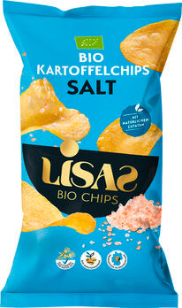 Lisas Chips Kartoffelchips Salt, 125g