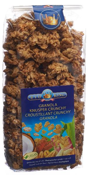 DrogerieMarkt24 - DrogerieMarkt24 BIO KING Granola Knusper Mueesli 375 g - DrogerieMarkt24