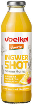 Voelkel Ingwer Shot Zitrone Honig demeter, 500ml