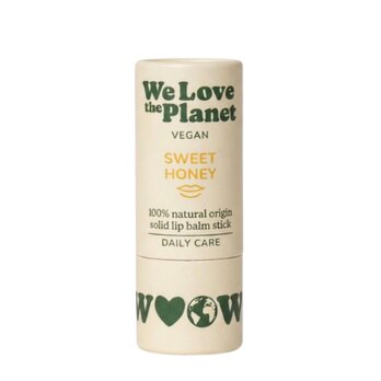We Love The Planet Lipbalm Sweet Honey - 100% natürlich, 7g