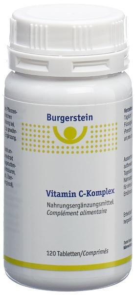 DrogerieMarkt24 - DrogerieMarkt24 BURGERSTEIN Vitamin C Komplex Tabl 120 Stk - DrogerieMarkt24