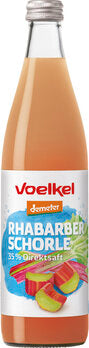 Voelkel Rhabarber Schorle demeter, 500ml