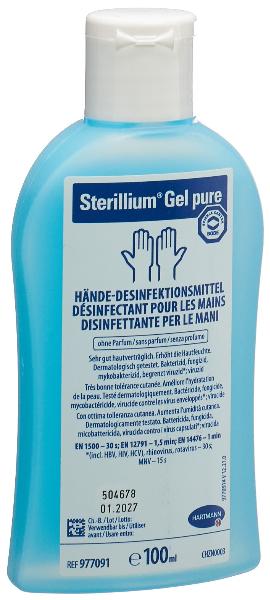 STERILLIUM GEL PURE Händedesinfektion Fl 100 ml