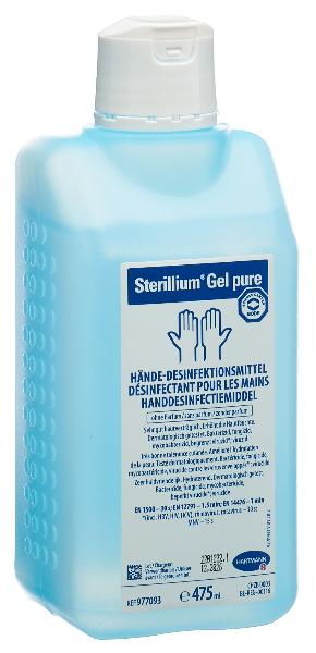 STERILLIUM GEL PURE Händedesinfektion Fl 475 ml