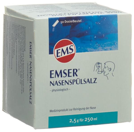 DrogerieMarkt24 - DrogerieMarkt24 EMSER Nasenspülsalz 2.5 g (50 Stk.) - DrogerieMarkt24