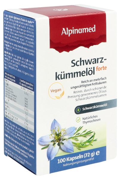 DrogerieMarkt24 - DrogerieMarkt24 ALPINAMED Schwarzkümmelöl Kapseln 100 Stück - DrogerieMarkt24