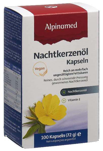 DrogerieMarkt24 - DrogerieMarkt24 ALPINAMED Nachtkerzenöl Kapseln 100 Stück - DrogerieMarkt24