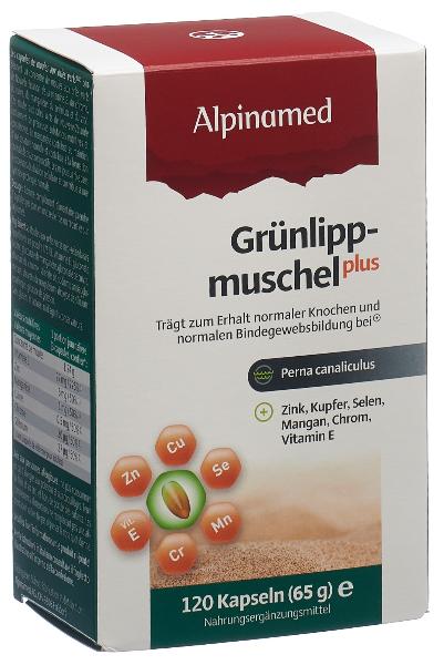 DrogerieMarkt24 - DrogerieMarkt24 ALPINAMED Grünlippmuschel Plus 120 Kapseln - DrogerieMarkt24