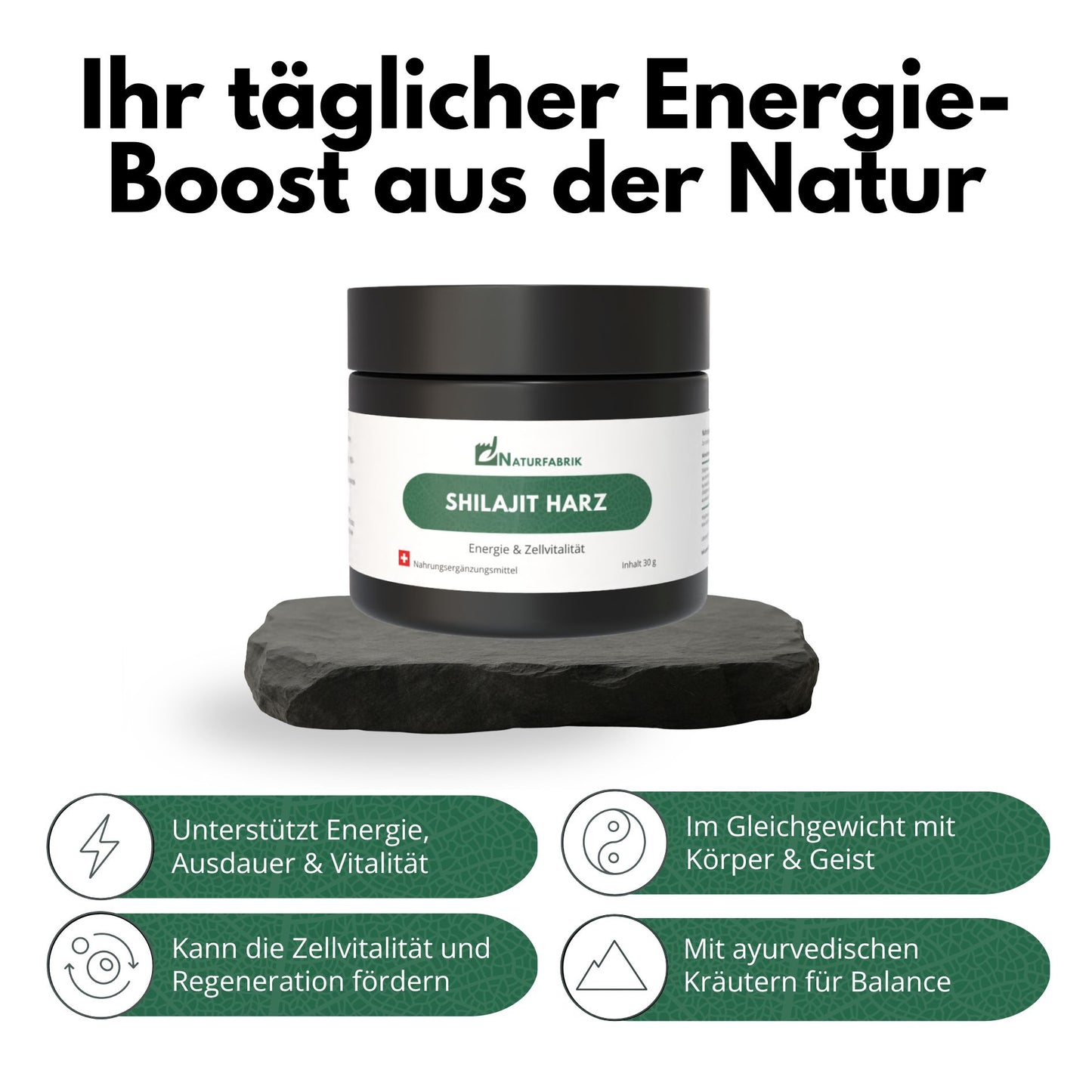 NATURFABRIK Shilajit Harz 30 g