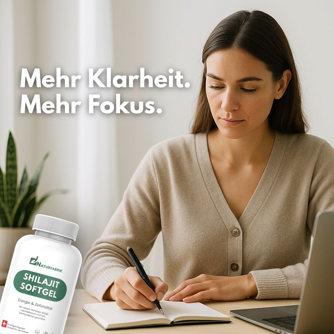 NATURFABRIK Shilajit Softgel Kapseln 60 Stück