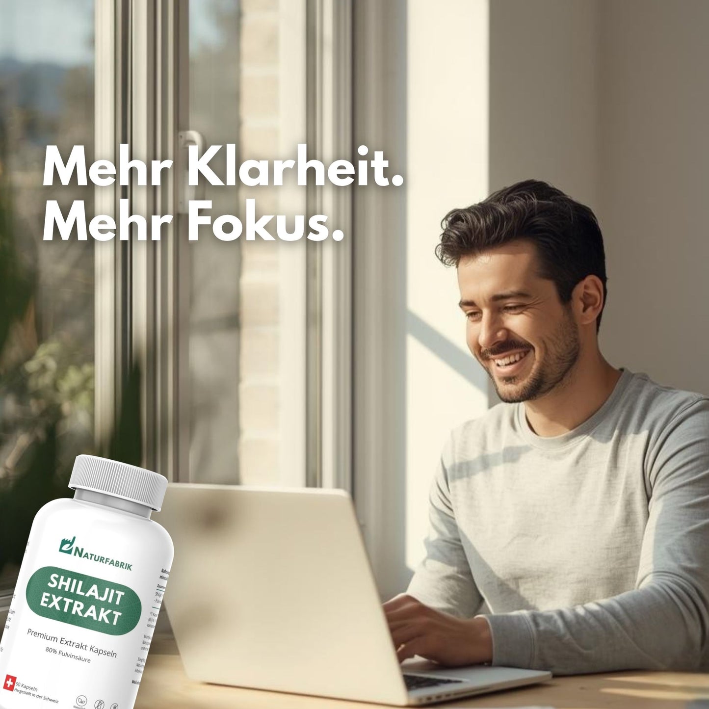 NATURFABRIK Shilajit Mumijo Extrakt Kapseln 90 Stk