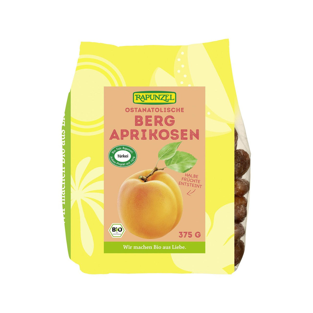 Rapunzel Ostanatolische Berg-Aprikosen, EU Bio Beutel 375 g