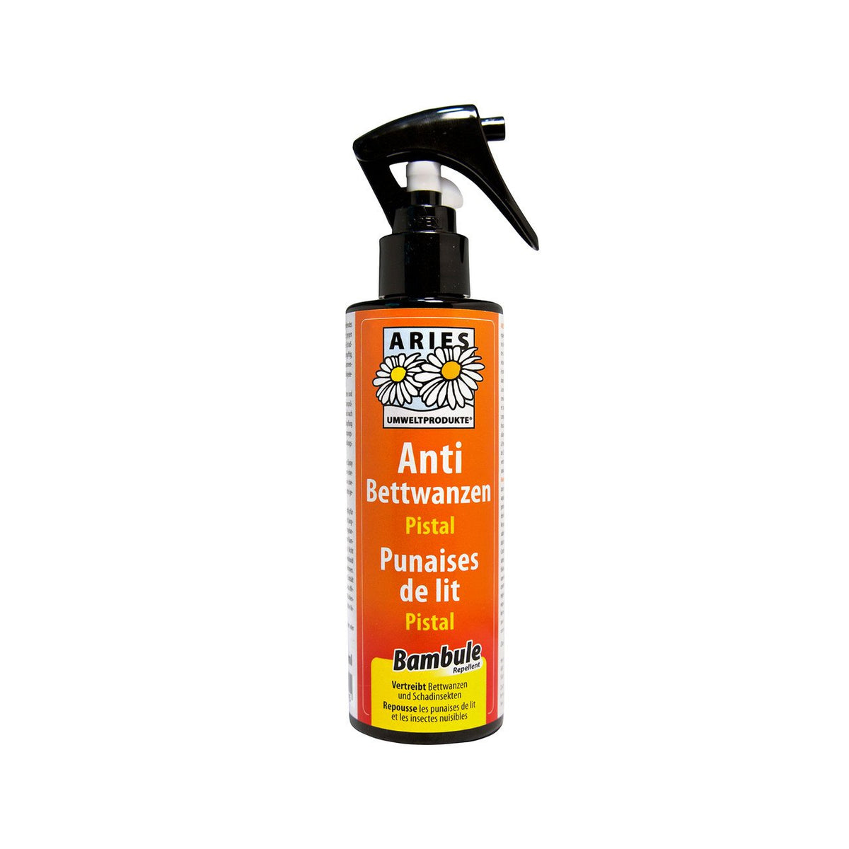 Aries Anti Bettwanzen Spray Pistal, ohne Zertifizierung Flasche 200 ml