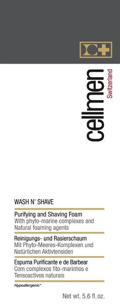 DrogerieMarkt24 - DrogerieMarkt24 CELLMEN Wash n' Shave 150ml - DrogerieMarkt24