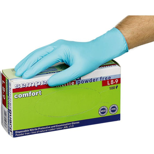 Semperguard Einweg-Nitril-Handschuh Gr. M 100 Stk