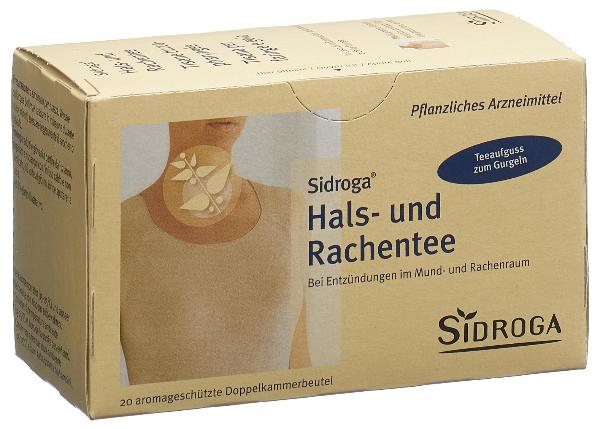 DrogerieMarkt24 - DrogerieMarkt24 SIDROGA Hals- und Rachentee 20 Btl 2.5 g - DrogerieMarkt24