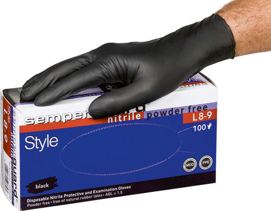 Semperguard Einweg-Nitril-Handschuh Gr. L 100 Stk