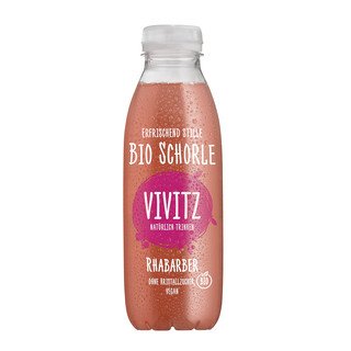 VIVITZ Bio Schorle Rhabarber, CH Bio 500ml