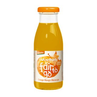 Voelkel fair to go Orange Mango Maracuja, Demeter 250ml
