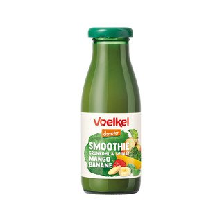Voelkel Grüner Smoothie mit Grünkohl, Spinat, Mango & Banane, Demeter 250ml