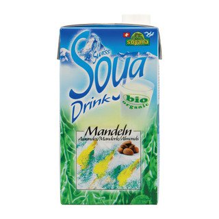 Soyana Swiss Soya Drink Mandeln, CH Bio 1l