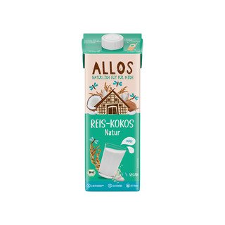 Allos Reis-Kokos Drink, ungesüsst, EU Bio 1kg