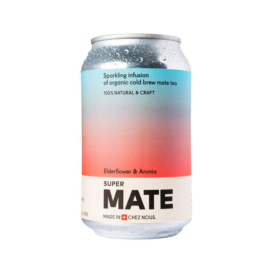 Super Natural Club Super Maté Elderflower & Aronia 330ml