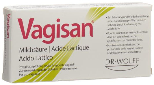 VAGISAN Milchsäurezäpfchen 7 Stk