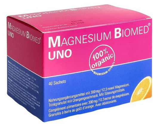 DrogerieMarkt24 - DrogerieMarkt24 MAGNESIUM Biomed Uno Granulat 40 Beutel - DrogerieMarkt24